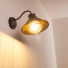 Lohja vägglampa utomhus, Vägglampa Rostfärger, Svart, 1-ljuskällor