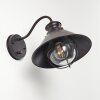 Lohja vägglampa utomhus, Vägglampa Rostfärger, Svart, 1-ljuskällor