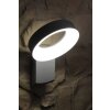 Konstsmide Lampor ASTI vägglampa utomhus, Vägglampa LED Färg i rostfritt stål, 1-ljuskällor