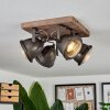 Glostrup Taklampa, Takstrålkastare Brun, Rostfritt stål, 4-ljuskällor
