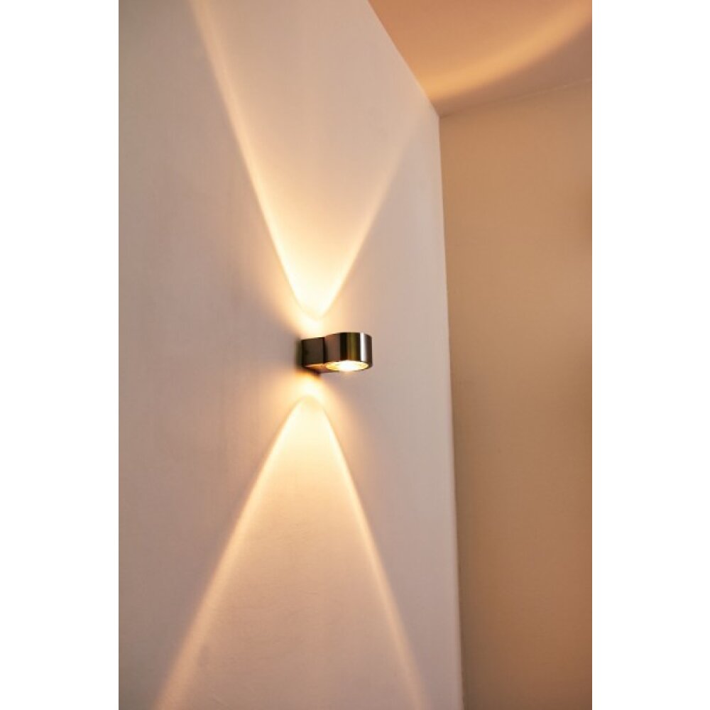 LCD Fehmarn Vägglampa Rostfritt stål, 1-ljuskällor main product photo