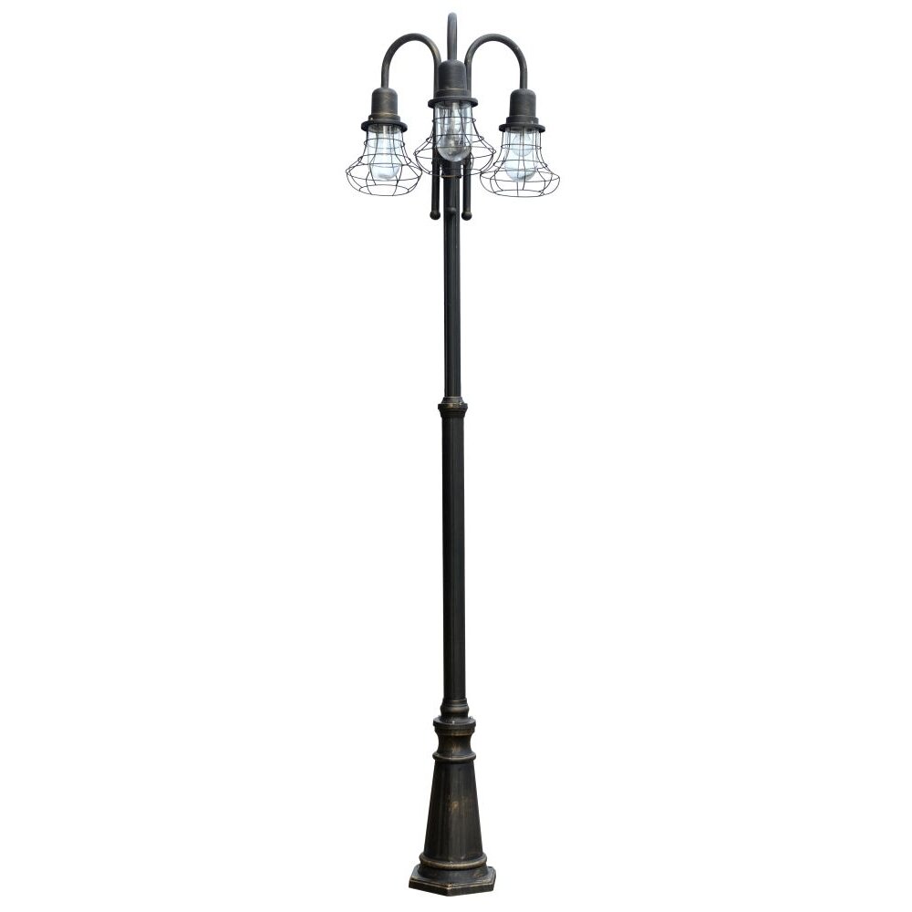 Lutec Lampor Kandelaber Kandelabrar, Golvlampa Brun, Brunt, guld, Guld, 3-ljuskällor main product photo