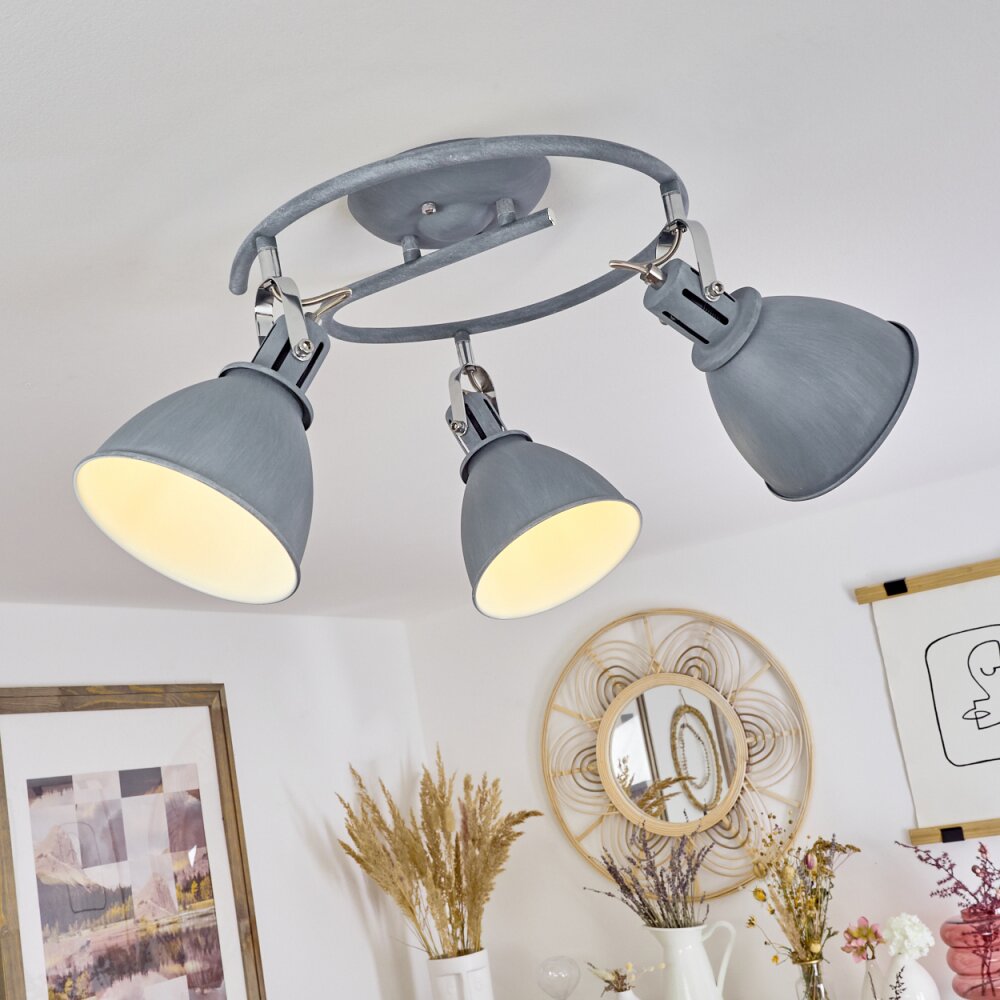 Koppom Taklampa, Takstrålkastare Blå, Grått, 3-ljuskällor main product photo