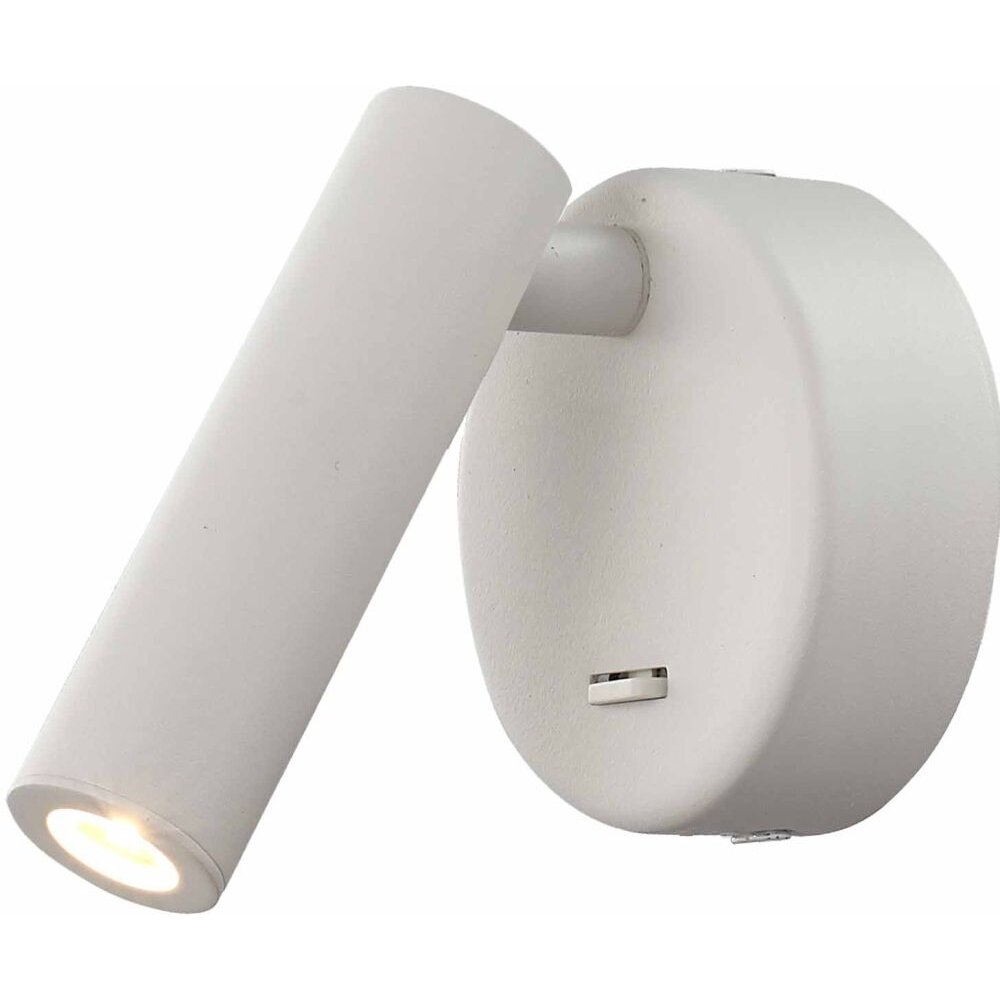 Mantra PREA Vägglampa LED Vit, 1-ljuskällor main product photo