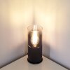 Kuparuk Bordslampa Rökfärger, Svart, 1-ljuskällor
