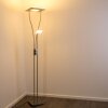 Kimba strålkastare, Golvlampa LED Nickel matt, 3-ljuskällor