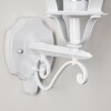 Lentua vägglampa utomhus, Vägglampa Vit, 1-ljuskällor