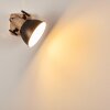 Orny Vägglampa Antracit, Trä ljus, 1-ljuskällor