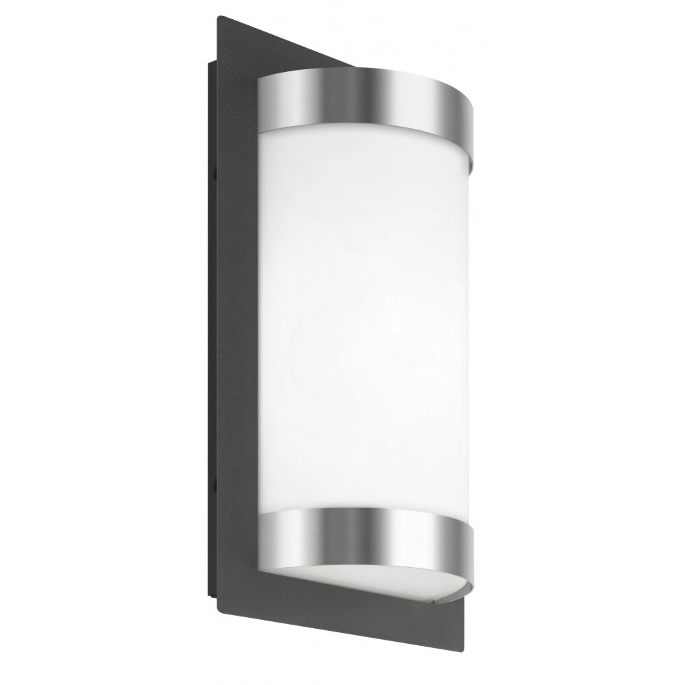 LCD Vägglampa LED Rostfritt stål, Svart, 1-ljuskällor main product photo