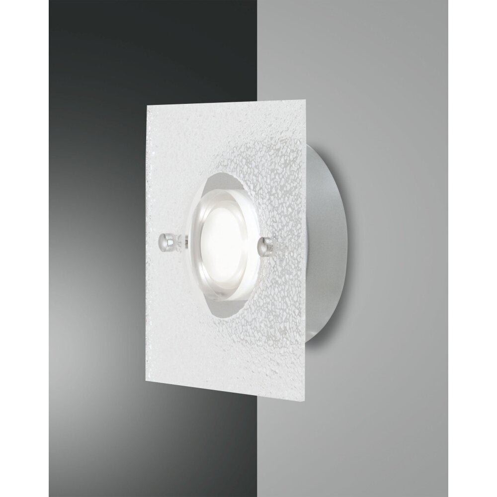 Fabas Luce Bali Vägglampa LED Silver, 1-ljuskällor main product photo