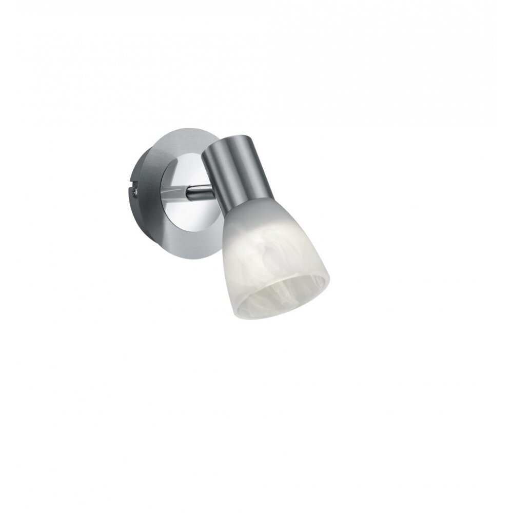 Trio LEVISTO Vägglampa, Väggspotlight LED Nickel matt, 1-ljuskällor main product photo