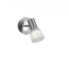 Trio LEVISTO Vägglampa, Väggspotlight LED Nickel matt, 1-ljuskällor