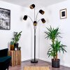 Bhutan Golvlampa, Golvlampa Svart, 5-ljuskällor