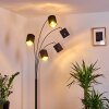 Bhutan Golvlampa, Golvlampa Svart, 5-ljuskällor