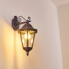 Lignac vägglampa utomhus, Vägglampa Svart, 1-ljuskällor