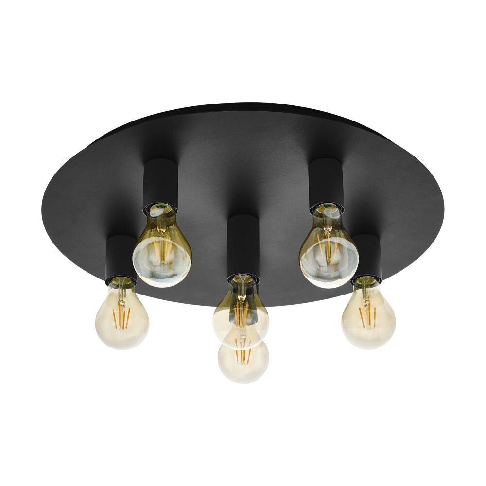 Eglo Lampor PASSANO Taklampa Svart, 6-ljuskällor main product photo