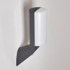 Porus Vägglampa LED Antracit, 1-ljuskällor, Rörelsedetektor