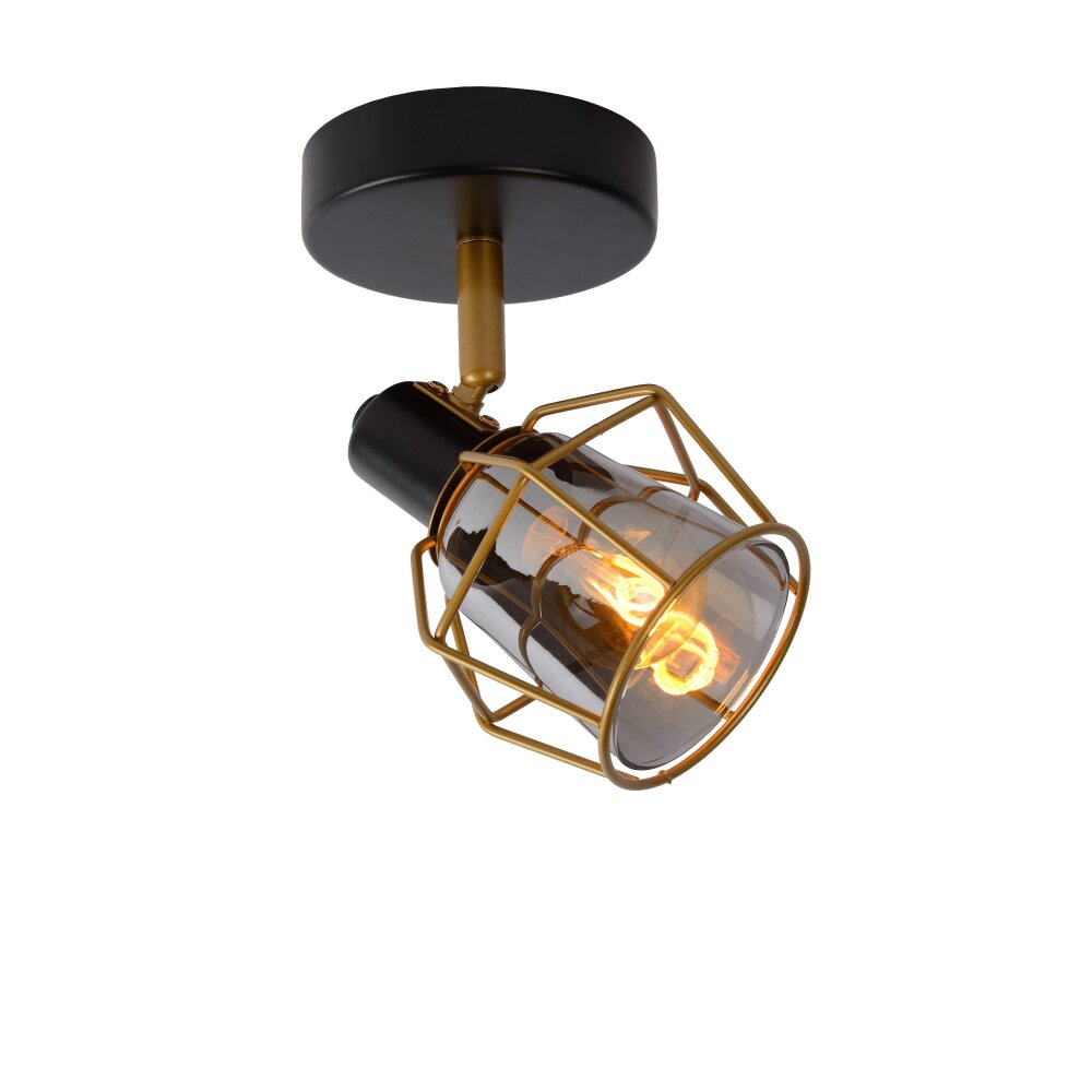 Lucide NILA Taklampa, Takstrålkastare Svart, 1-ljuskällor main product photo