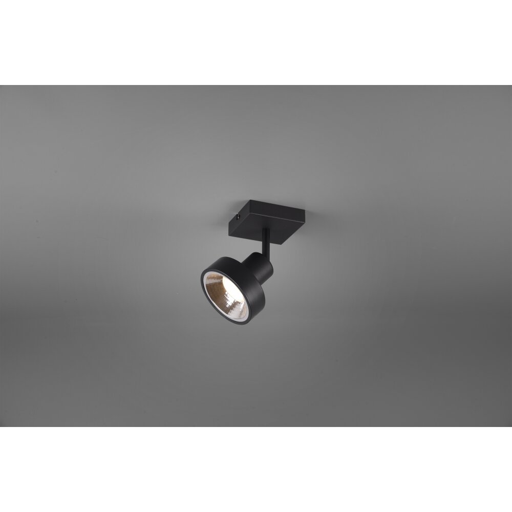 Trio Lampor Leon Väggspotlight LED Svart, 1-ljuskällor main product photo