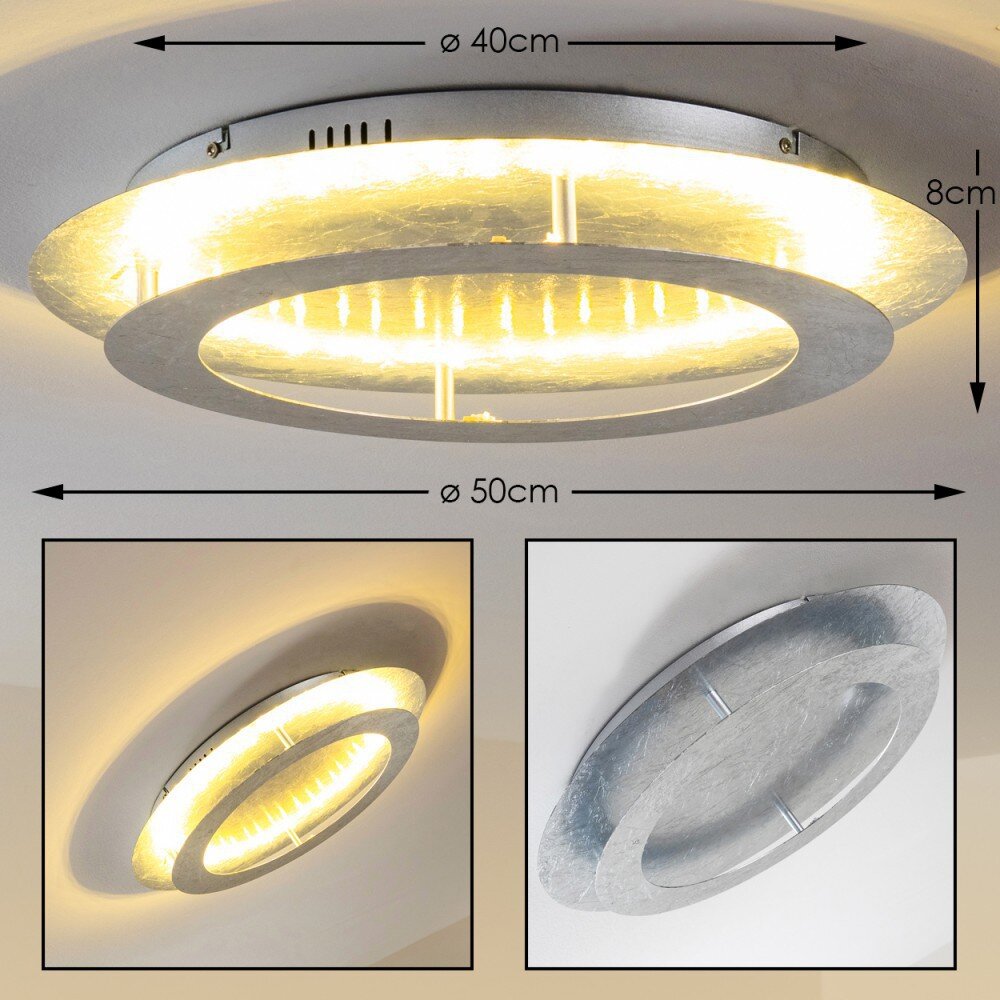 Springdale Taklampa LED Silver, 4-ljuskällor main product photo