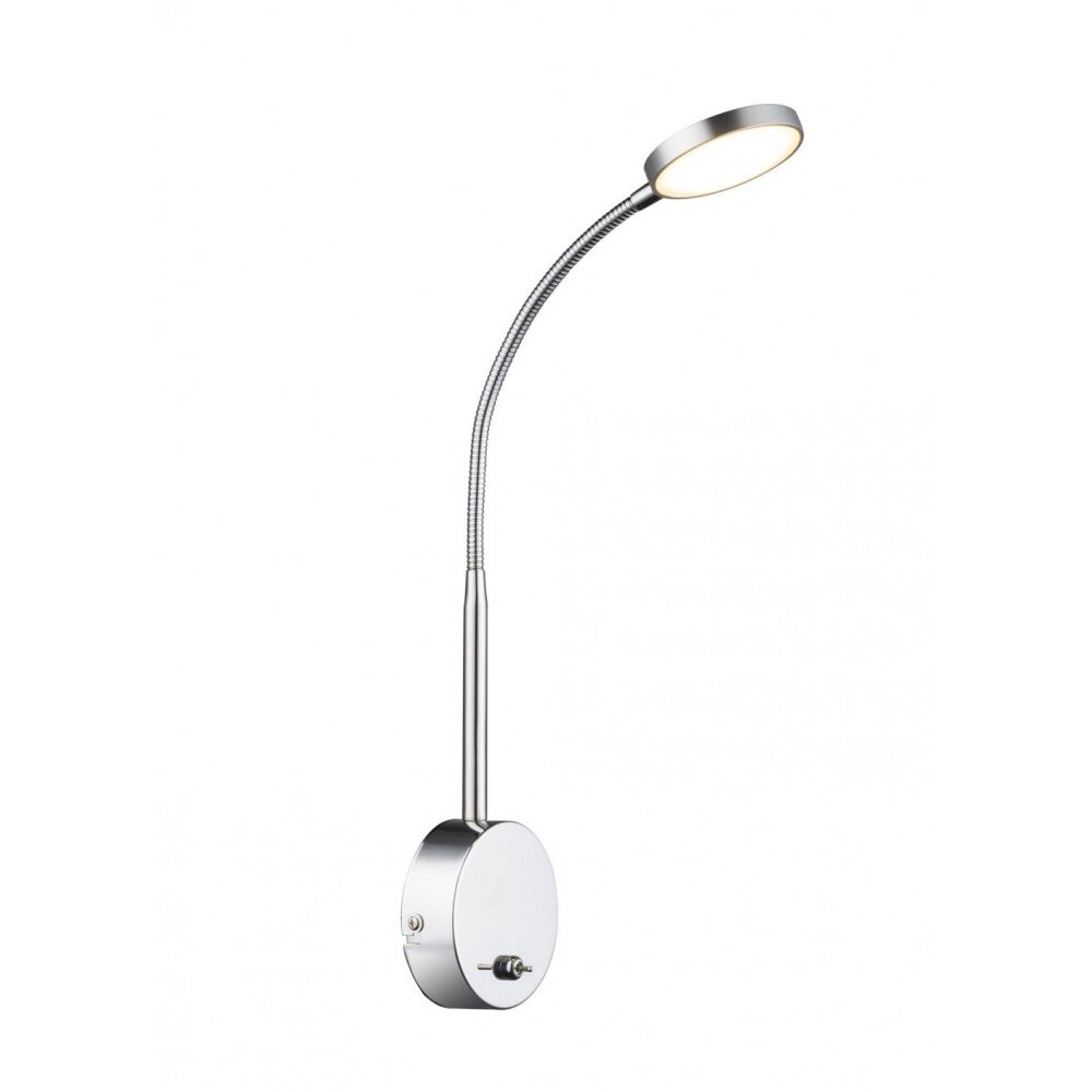 Globo PEGASI Vägglampa LED Krom, 1-ljuskällor main product photo