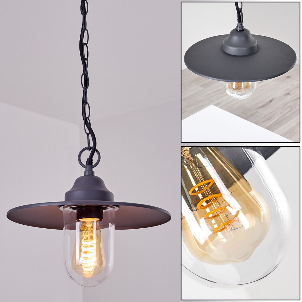 Mijas Pendellampa för utomhusbruk Antracit, 1-ljuskällor main product photo
