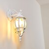 Lentua vägglampa utomhus, Vägglampa Vit, 1-ljuskällor