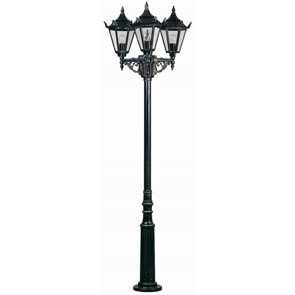 Albert Lampor 2049 Utomhusbelysning Svart, Silver, 3-ljuskällor main product photo