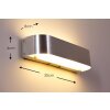 Trio ADRIANO Vägglampa LED Aluminium, 1-ljuskällor