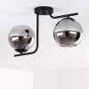 Cayuta Taklampa Svart, 2-ljuskällor