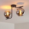 Cayuta Taklampa Svart, 2-ljuskällor
