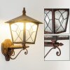 Tok vägglampa utomhus, Vägglampa Brun, Rostfärger, 1-ljuskällor
