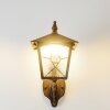 Tok vägglampa utomhus, Vägglampa Brun, Rostfärger, 1-ljuskällor