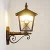 Tok vägglampa utomhus, Vägglampa Brun, Rostfärger, 1-ljuskällor