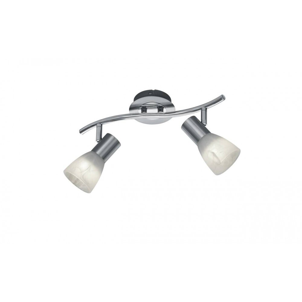 Trio LEVISTO Taklampa, Takstrålkastare LED Nickel matt, 2-ljuskällor main product photo