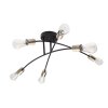 Globo BULB Taklampa Svart, 6-ljuskällor