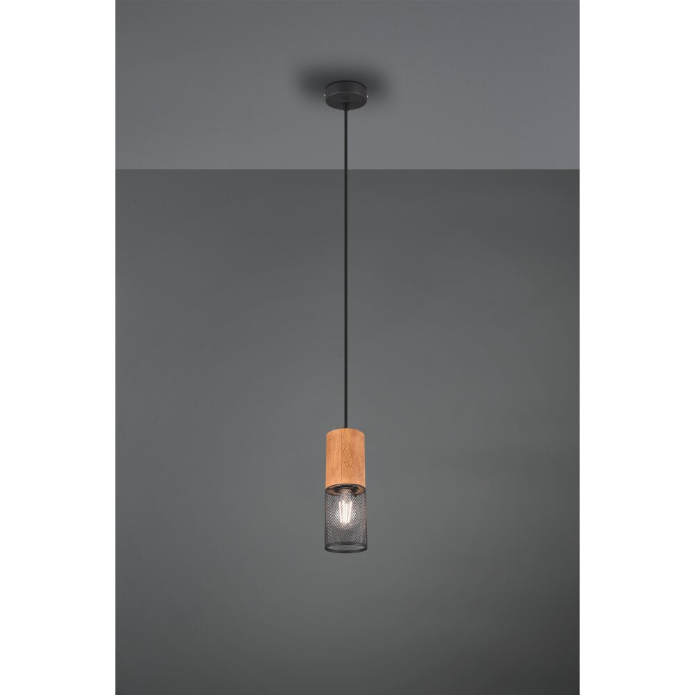 Trio Lampor Tosh Pendelbelysning LED Svart, 1-ljuskällor main product photo