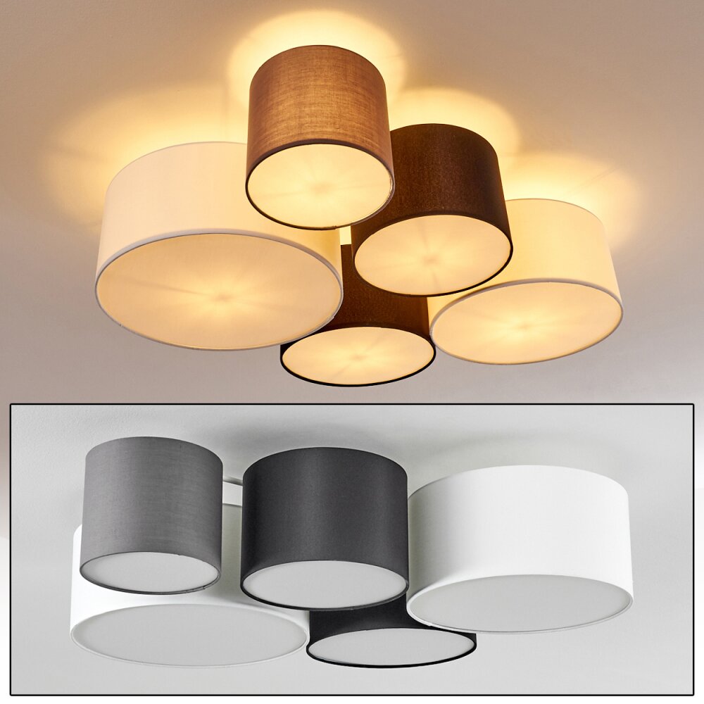 Skelbaek Taklampa Vit, 5-ljuskällor main product photo