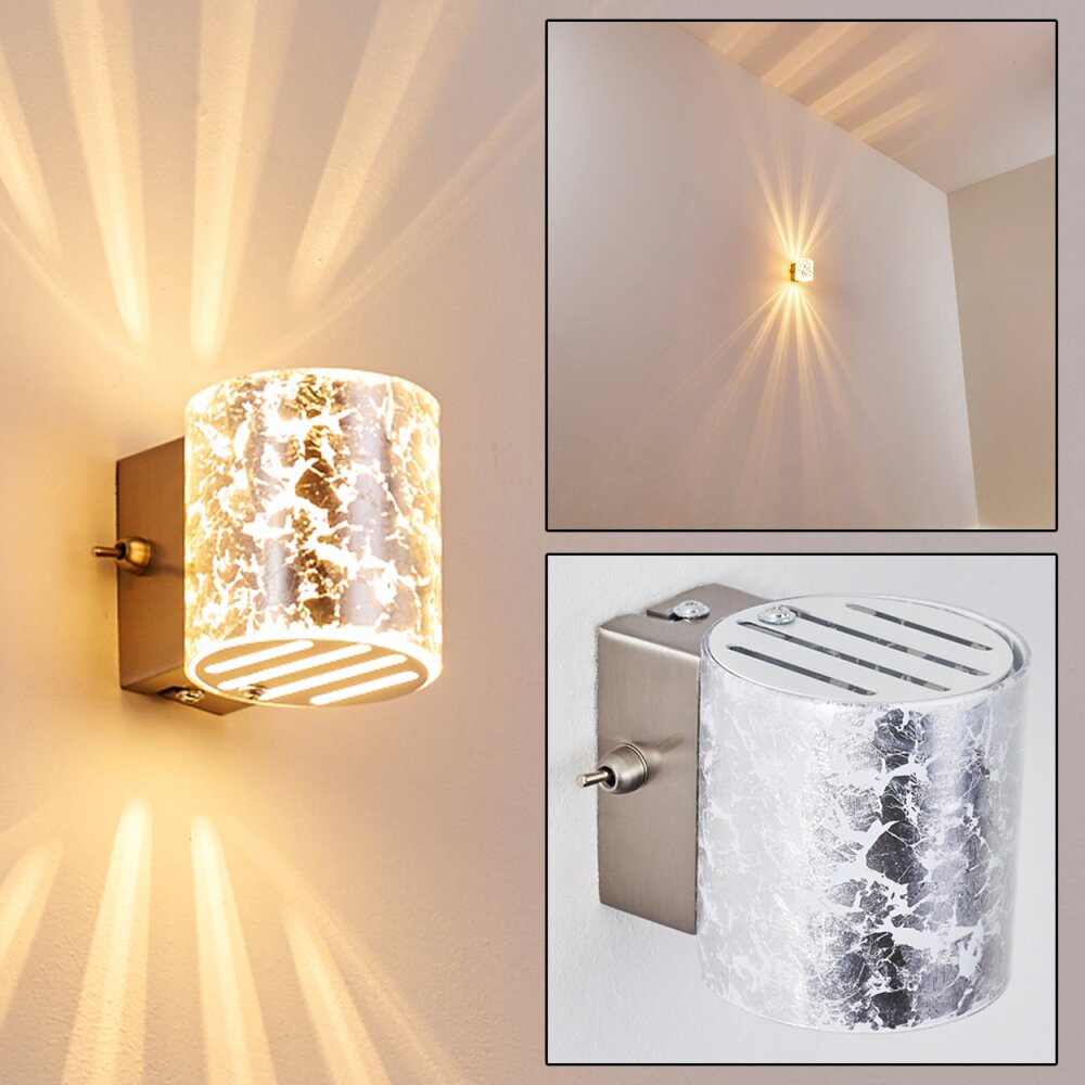 Bamako Up & Down Lampa, Vägglampa Silver, 1-ljuskällor main product photo