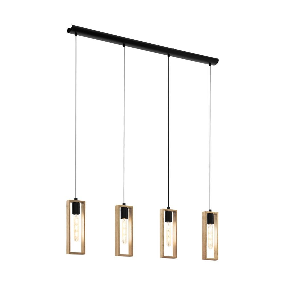 Eglo LITTLETON Pendellampa Svart, 4-ljuskällor main product photo