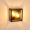 Caudry Vägglampa Svart, 2-ljuskällor