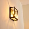 Caudry vägglampa utomhus, Vägglampa Svart, 2-ljuskällor
