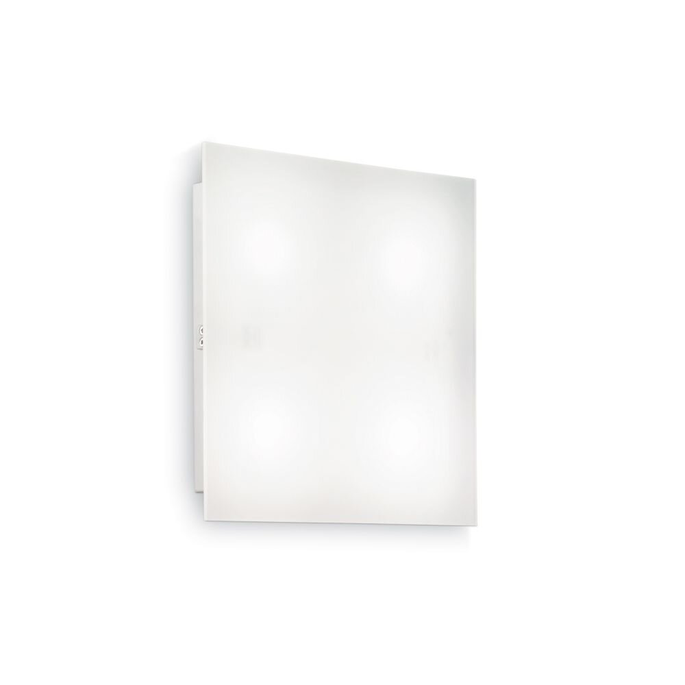 Ideallux FLAT Vägglampa Vit, 4-ljuskällor main product photo