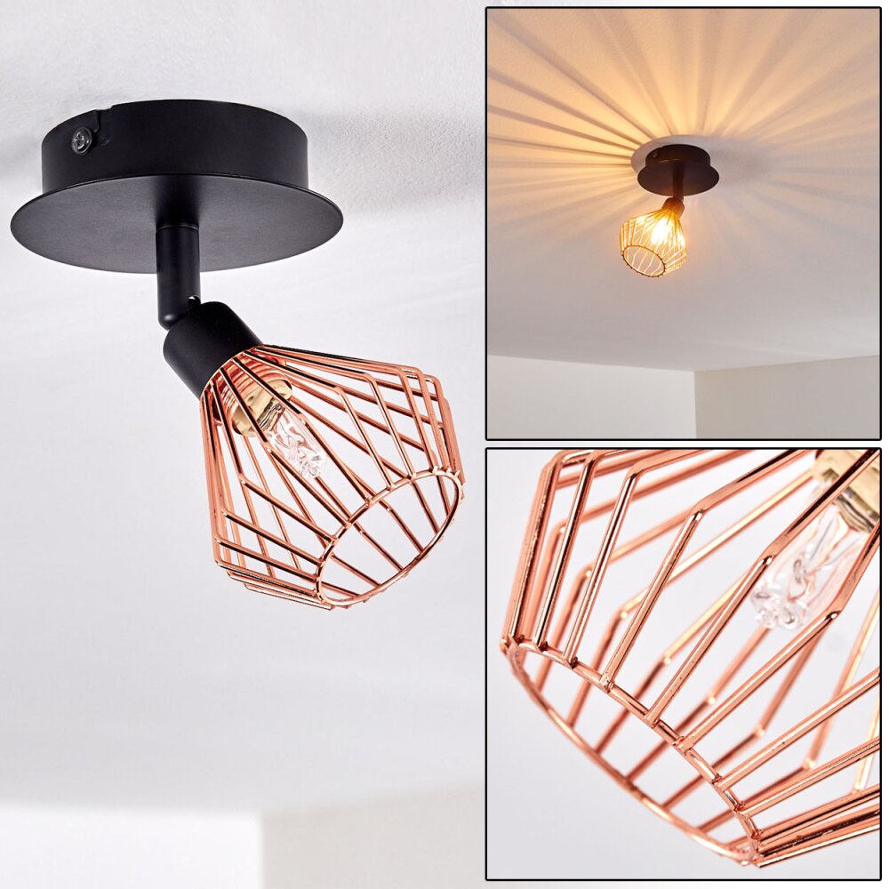 Grönhöj Taklampa, Takstrålkastare Svart, 1-ljuskällor main product photo