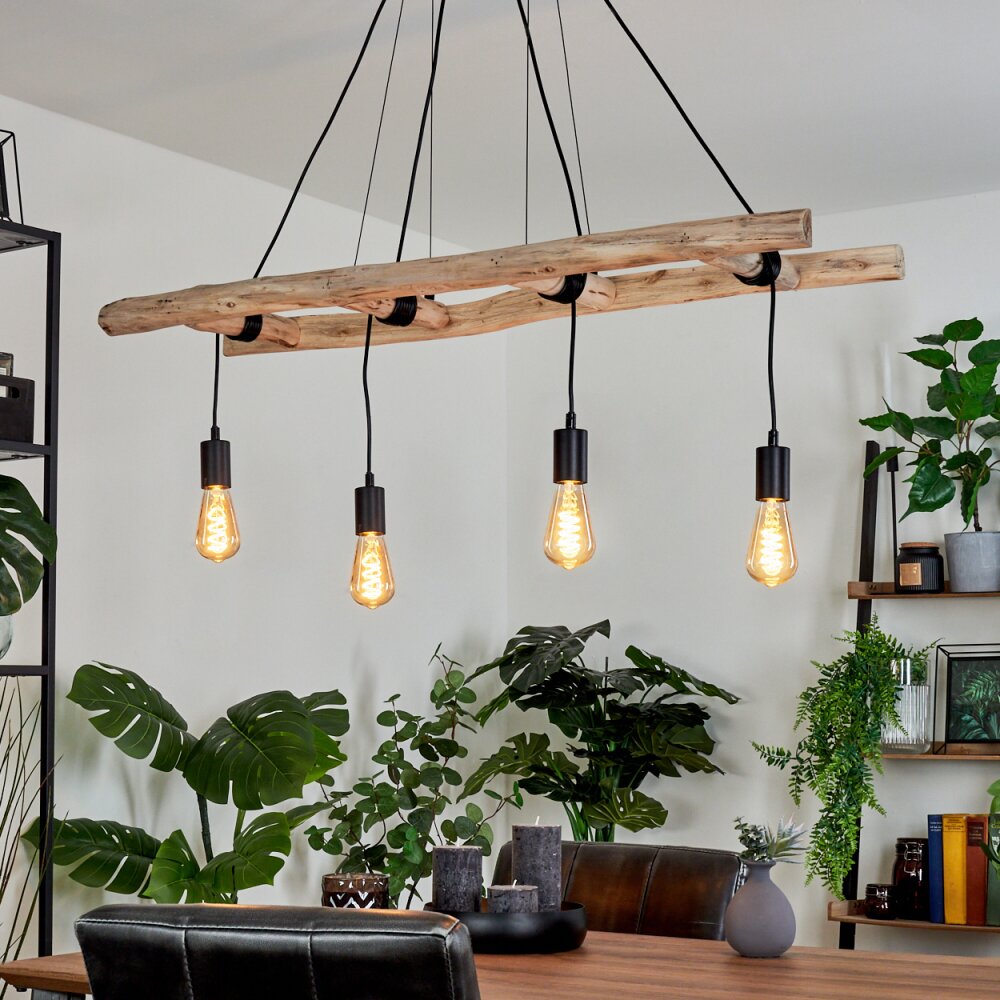 Yaak Pendelbelysning Brun, Svart, 4-ljuskällor main product photo