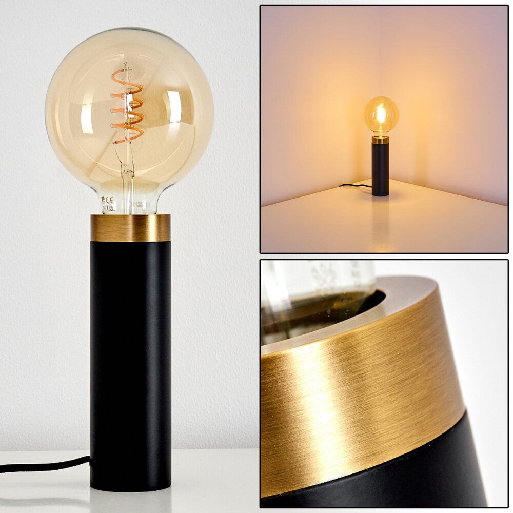 Eichokori Bordslampa Kopparfärg, Svart, 1-ljuskällor main product photo