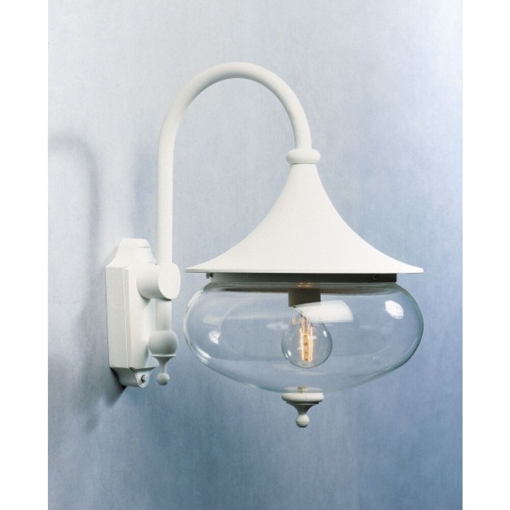 Konstsmide Lampor Libra Vägglampa Vit, 1-ljuskällor main product photo