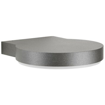 Albert Lampor 290 Utomhusbelysning, vägglampa utomhus LED Antracit, 1-ljuskällor