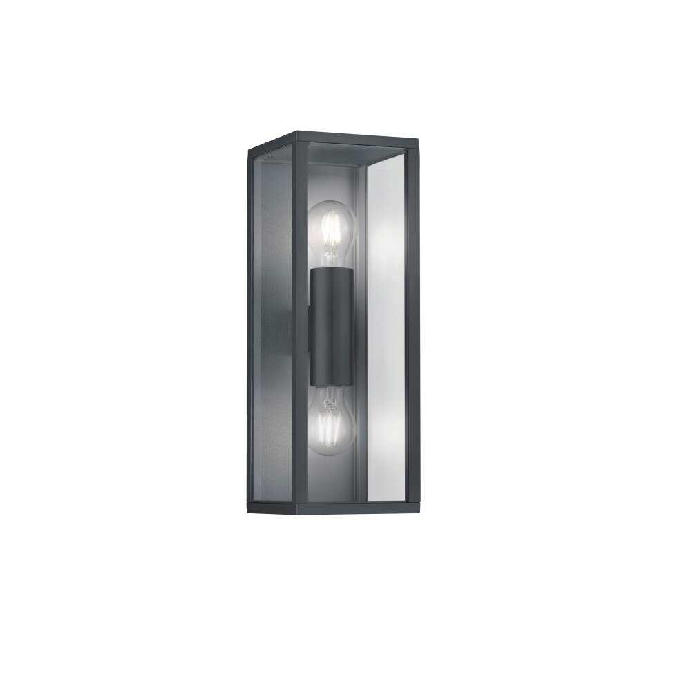 Trio Lampor Garonne Vägglampa Antracit, 2-ljuskällor main product photo