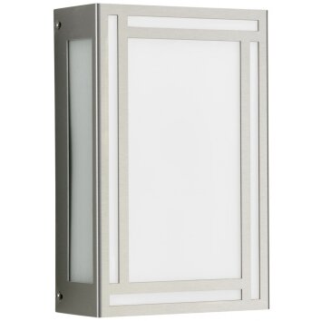 Albert Lampor 6284 Utomhusbelysning, vägglampa utomhus Rostfritt stål, 1-ljuskällor